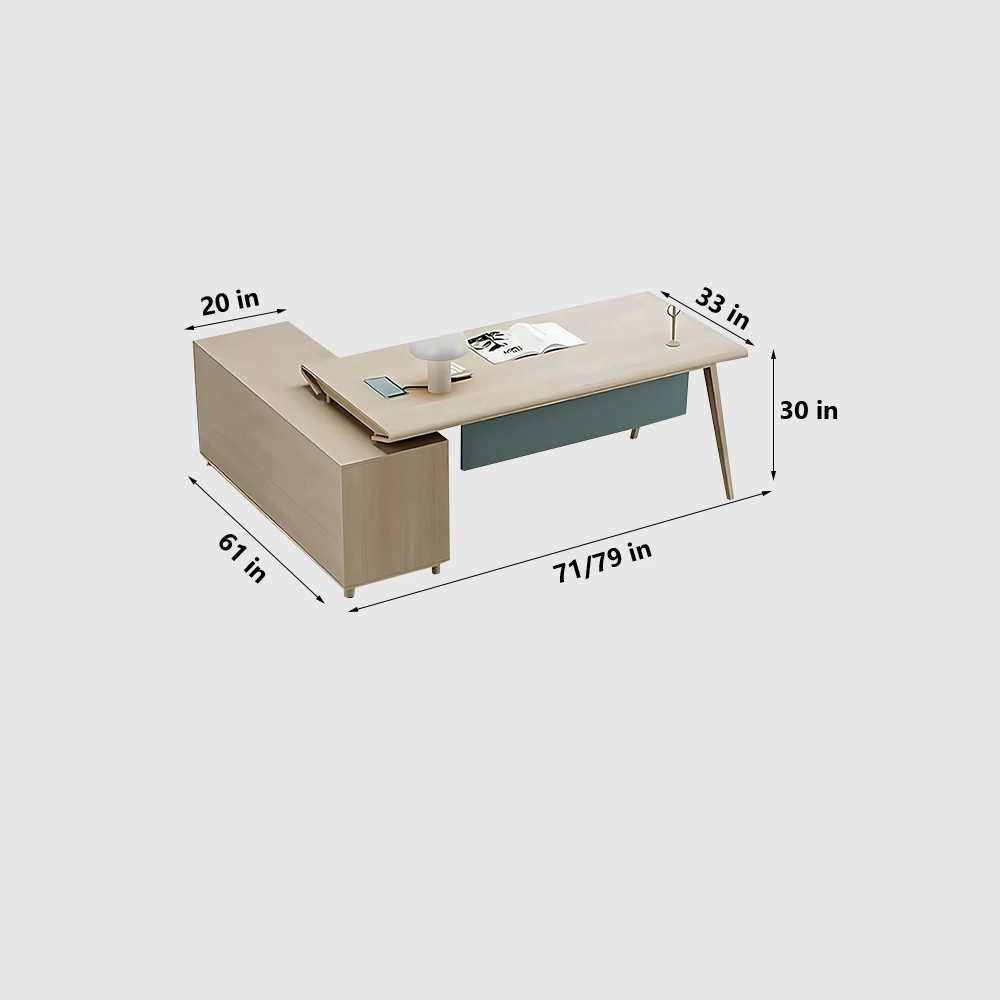 Executive Desk Minimalist Elegant - Maoters - image 13