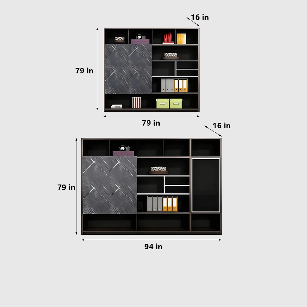 Executive L Shaped Desk with Storage - image 15