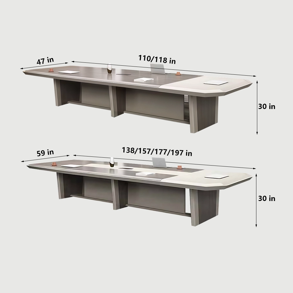 Light Luxury Lacquered Conference Table - Long Table - image 10