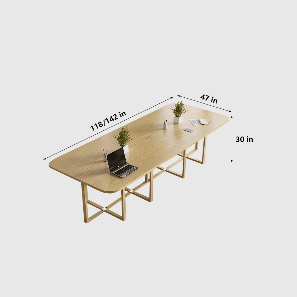 Contemporary Nordic-Style Conference Table - image 7