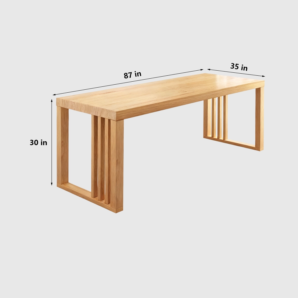 Luxurious Solid Wood Conference Table - image 8