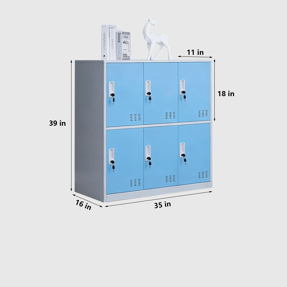 Backpack Cabinet, Employee File Cabinet, Lockable Storage Locker - image 7