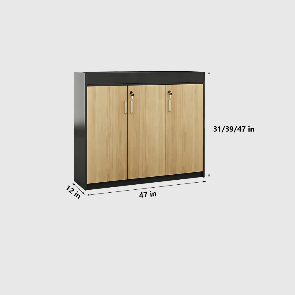 Modern Office Partition Cabinet with Planter - image 7