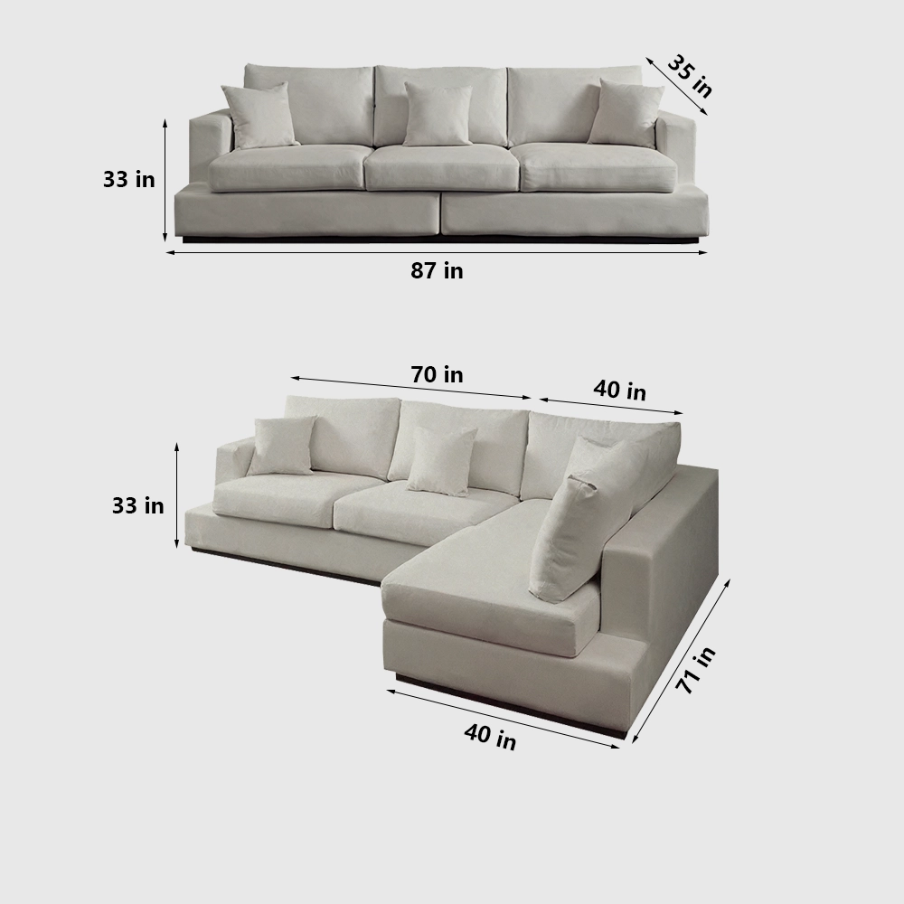 Modular L-Shaped Sectional Sofa - image 8