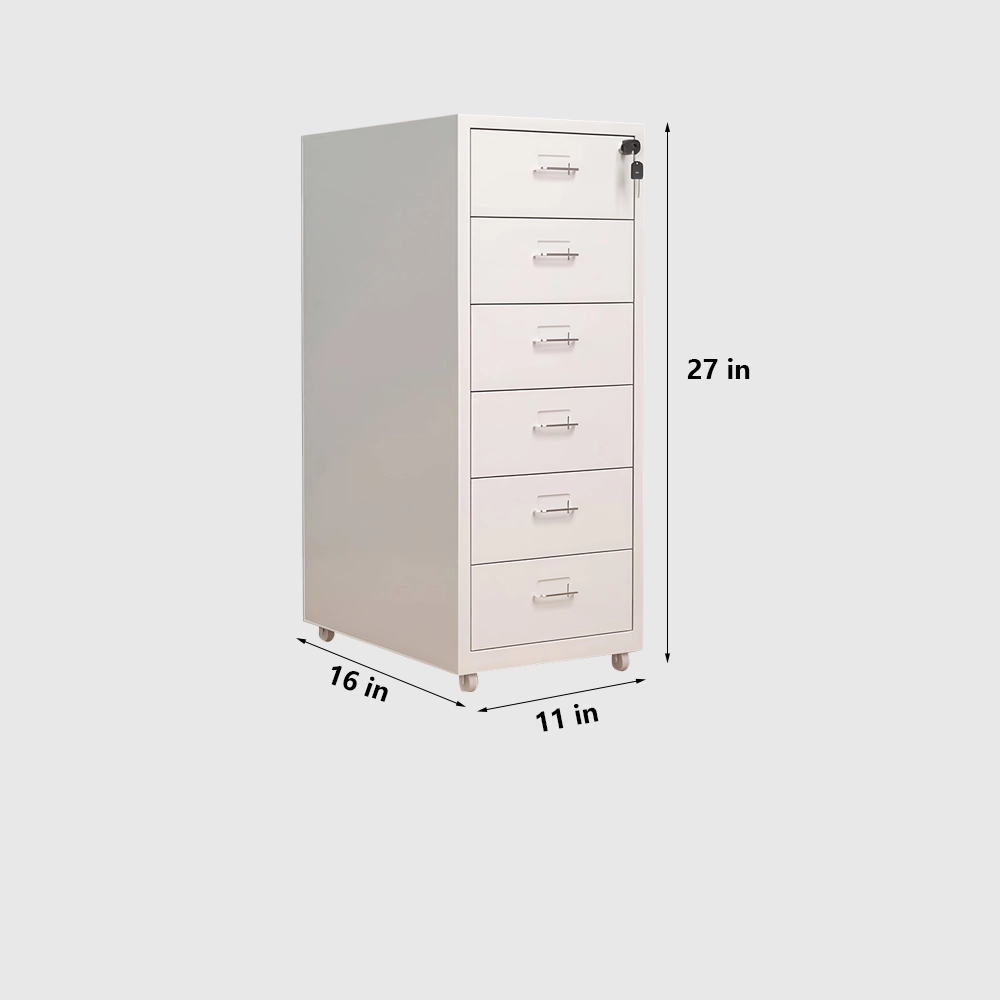 Metal Office Cabinet with Lockable Drawers - image 8