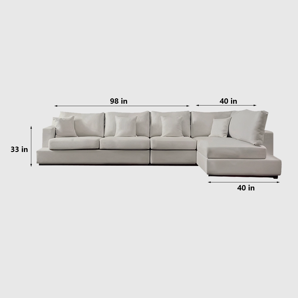 Modular L-Shaped Sectional Sofa - image 9