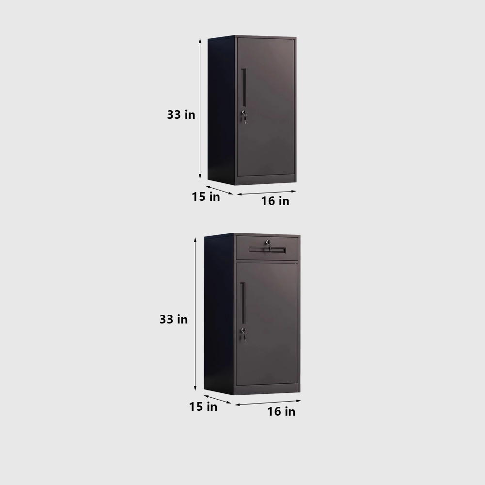 Iron File Cabinet - Under-Desk Storage Solution - image 6
