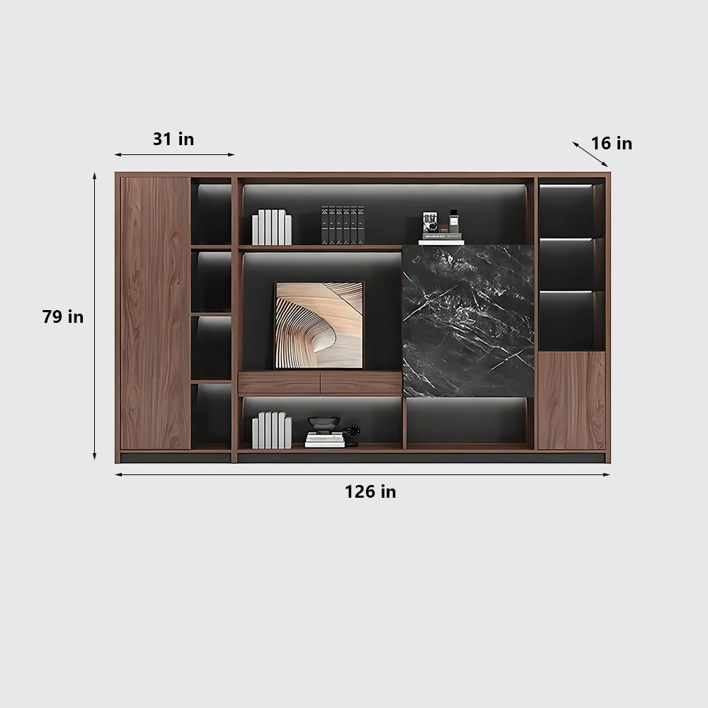 Desk with LED Strip Lighting for Executives - image 16
