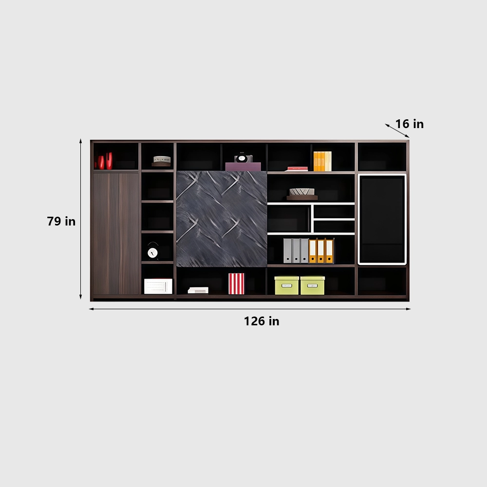 Executive L Shaped Desk with Storage - image 16