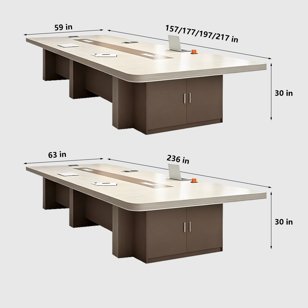 Large Minimalist Negotiation Table - Maoters - image 9