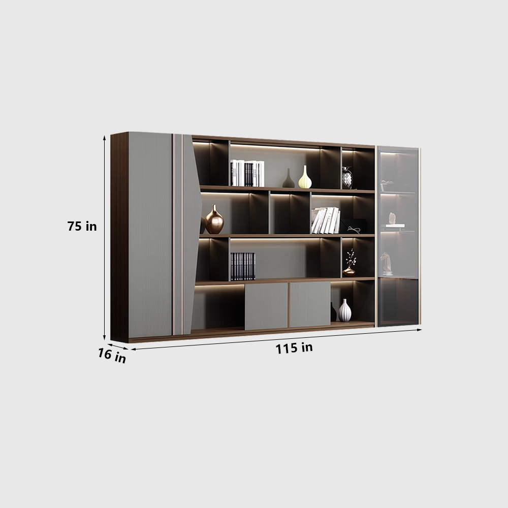 Office Backdrop Display &amp; File Cabinet - Maoters - image 9