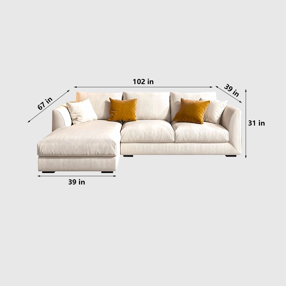 White Upholstered Performance Sofa - Maoters - image 9