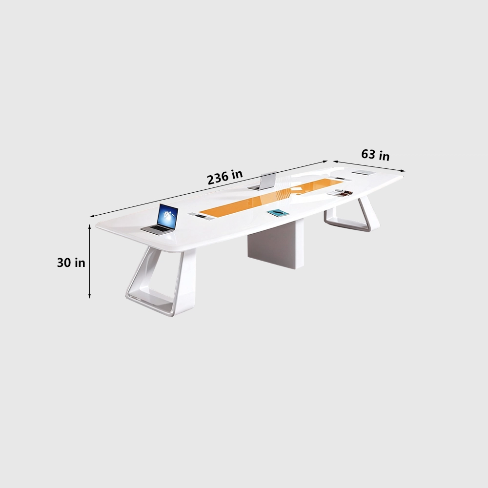 Stylish Lacquered Conference Table - Maoters - image 10