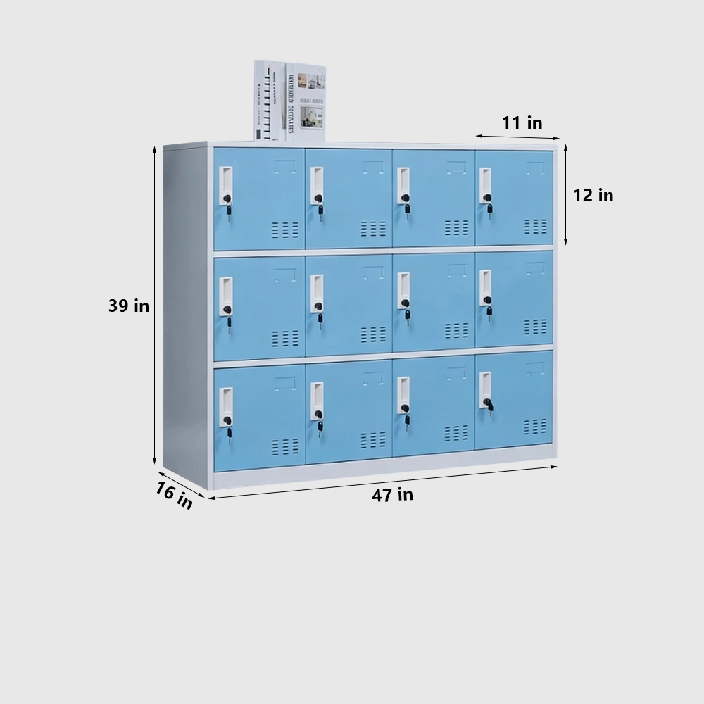 Backpack Cabinet, Employee File Cabinet, Lockable Storage Locker - image 10