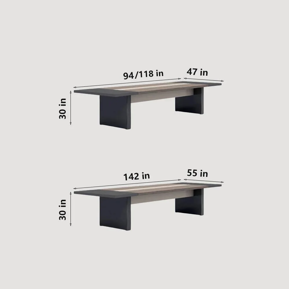 Modern Minimalist Conference Table - image 5