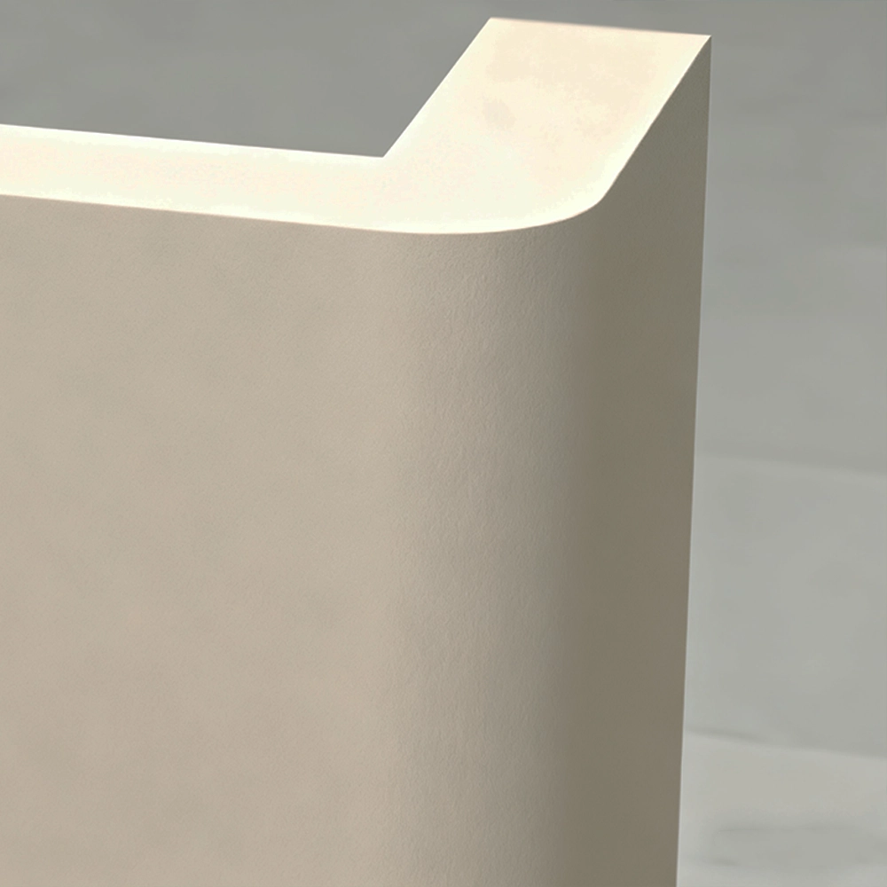 Rectangular Wood Reception Desk - image 5