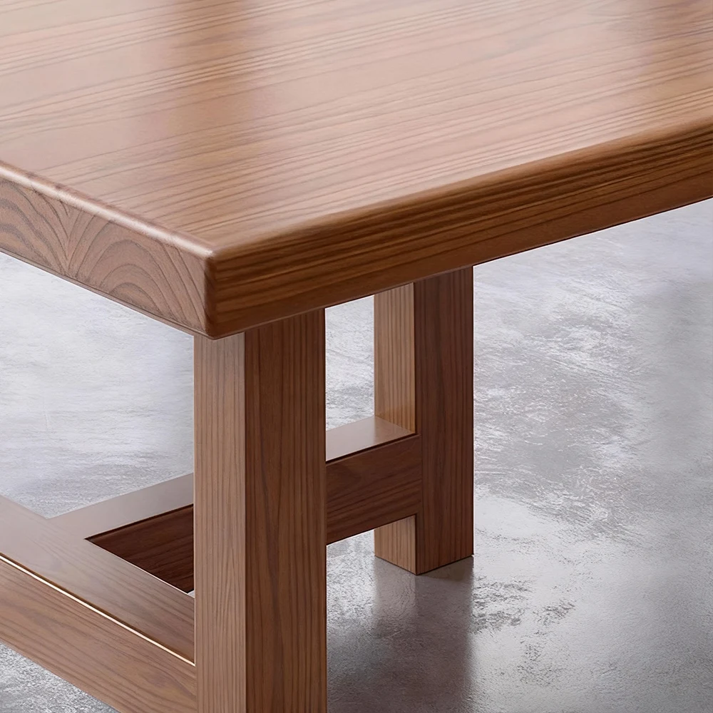 Long Rustic Wooden Conference Table - Maoters - image 6
