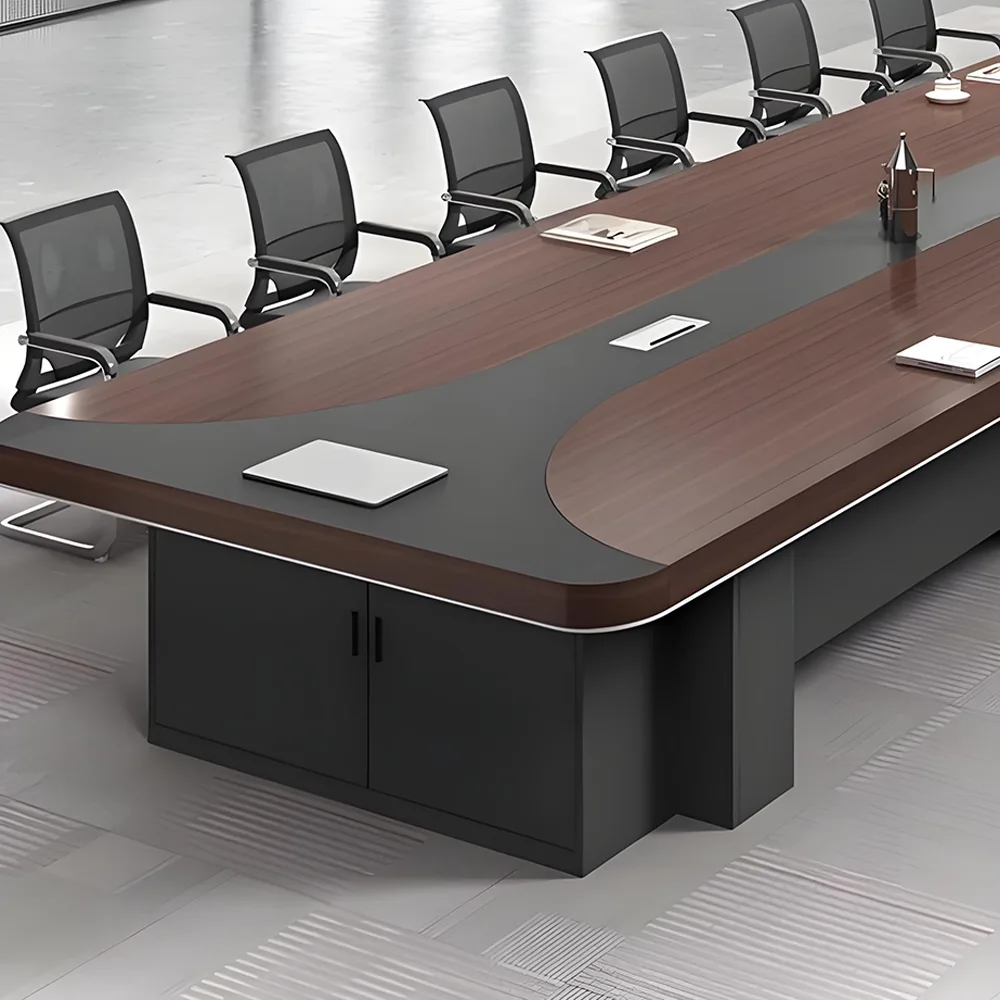 Modern Minimalist Long Conference Table - image 5