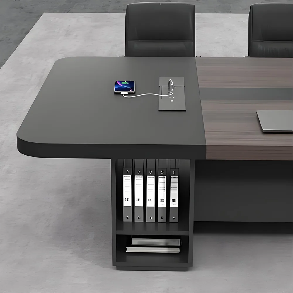 Modern Minimalist Office Conference Table - image 13