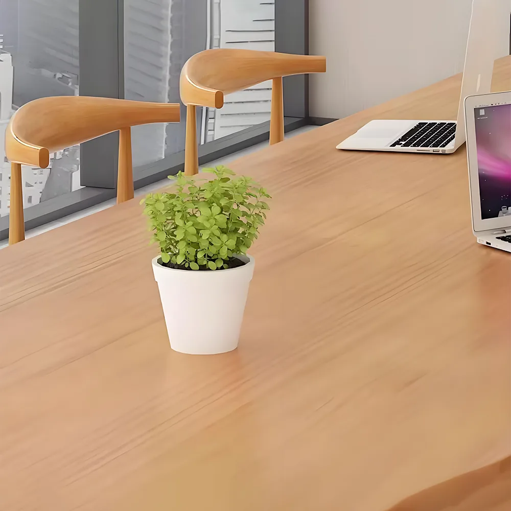 Modern Oval Solid Wood Conference Table - Stylish &amp; Durable - image 5