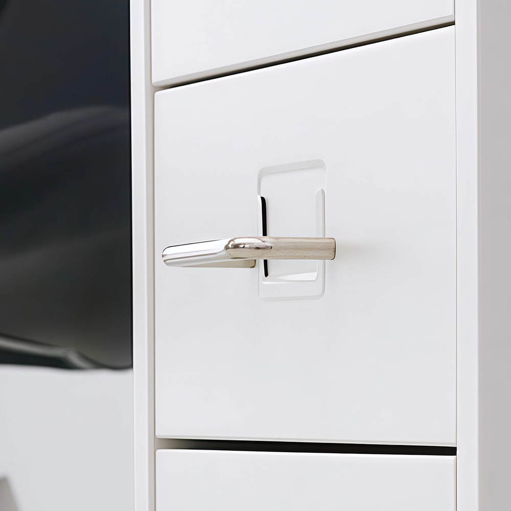 Metal Office Cabinet with Lockable Drawers - image 5