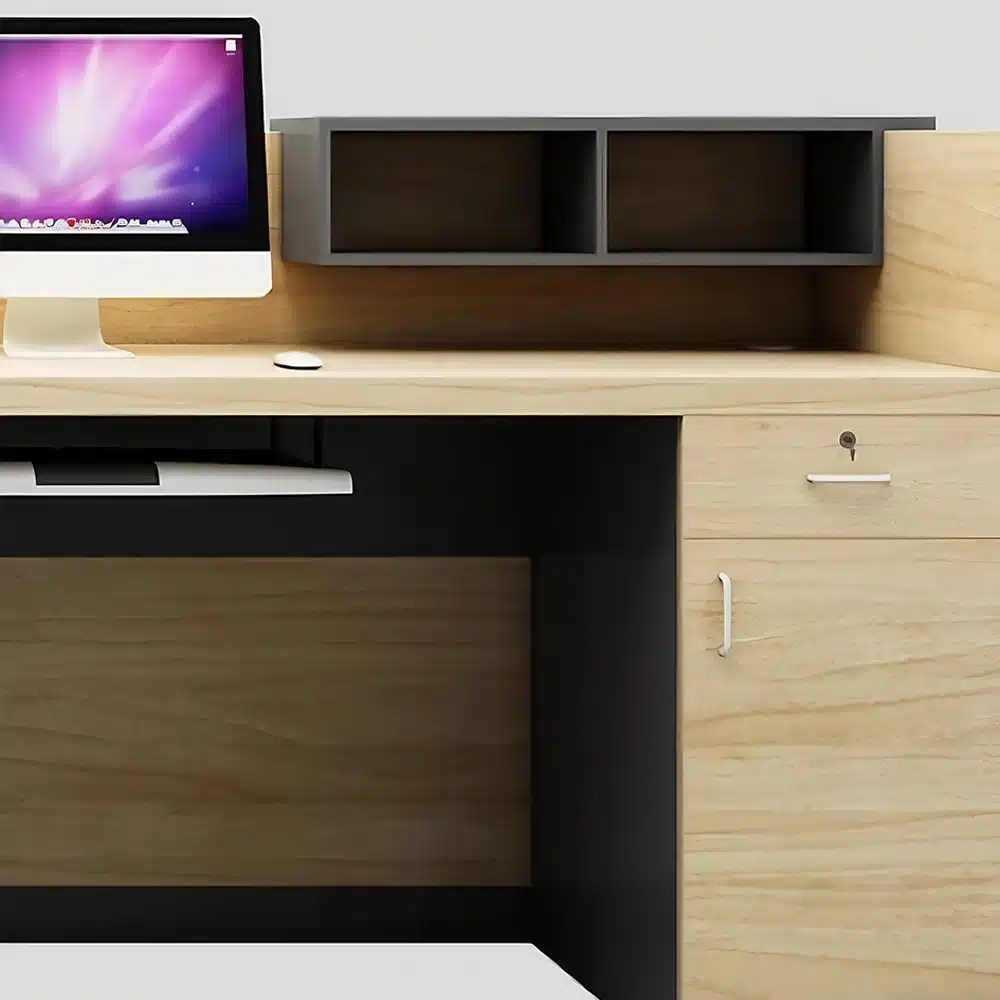 Simple Creative Reception Desk - image 4