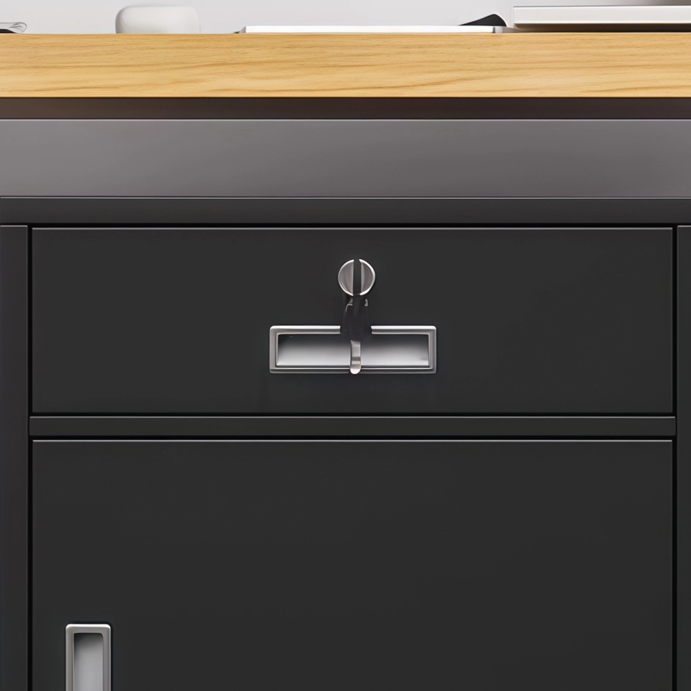 Iron File Cabinet - Under-Desk Storage Solution - image 5