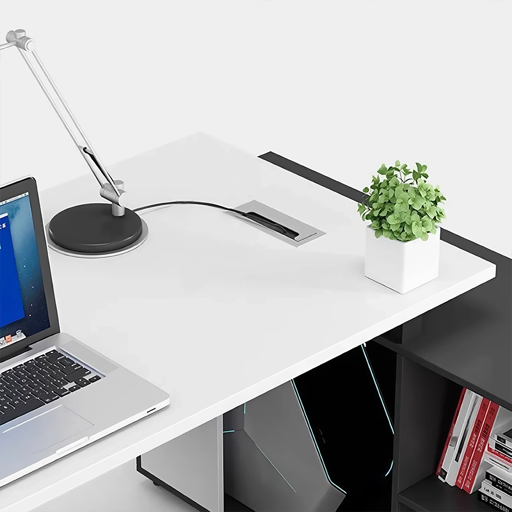 Executive Office Desk Computer Table - Elegant Workstation - image 12