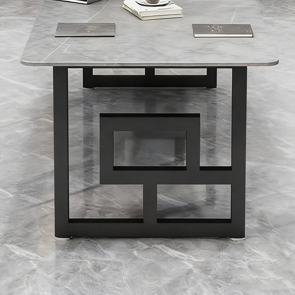 Elegant Nordic-Style Marble Conference Table - image 6