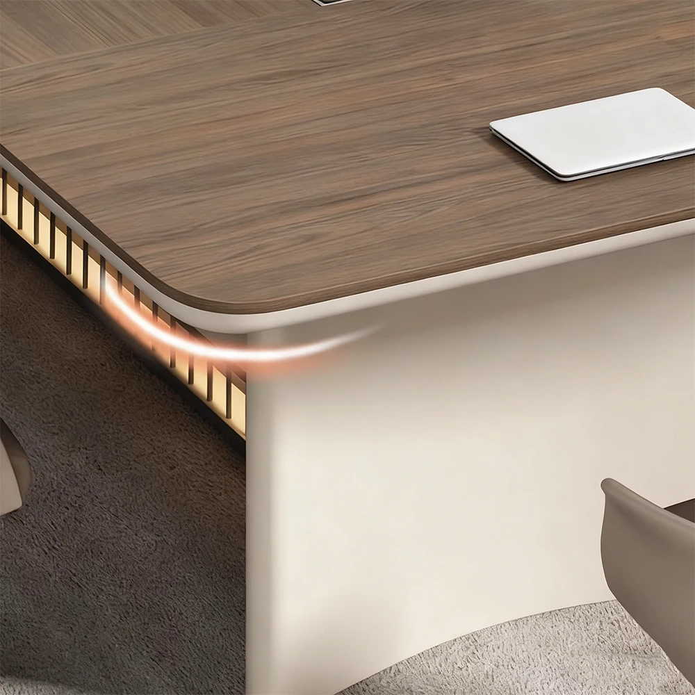 Elite Rectangular Lacquered Conference Table - Maoters - image 4