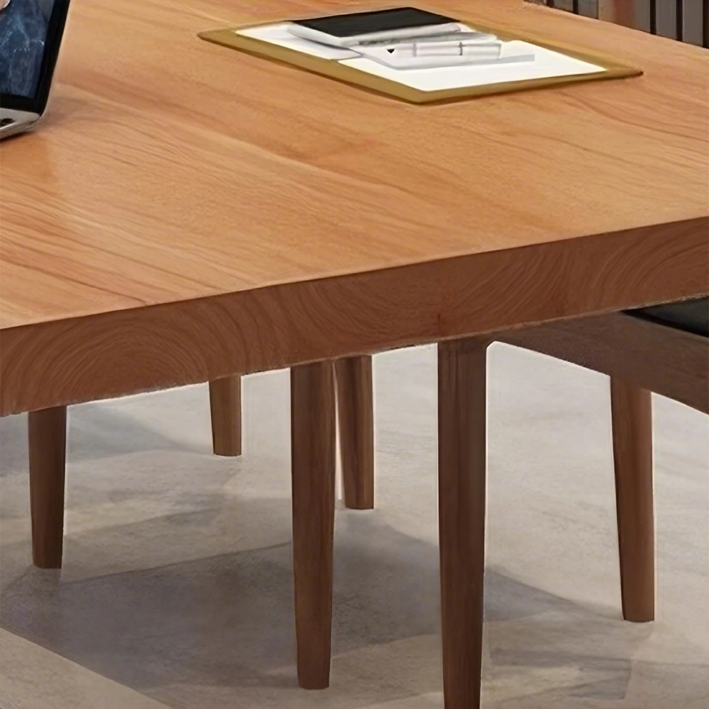 Industrial Style Solid Wood Conference Table - Maoters - image 3