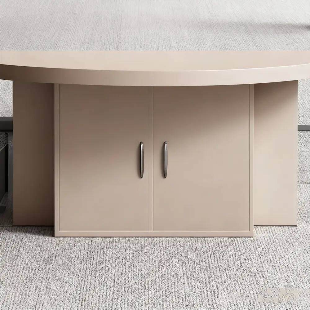 Light Luxury Conference Table - Simple Modern Oval - image 5