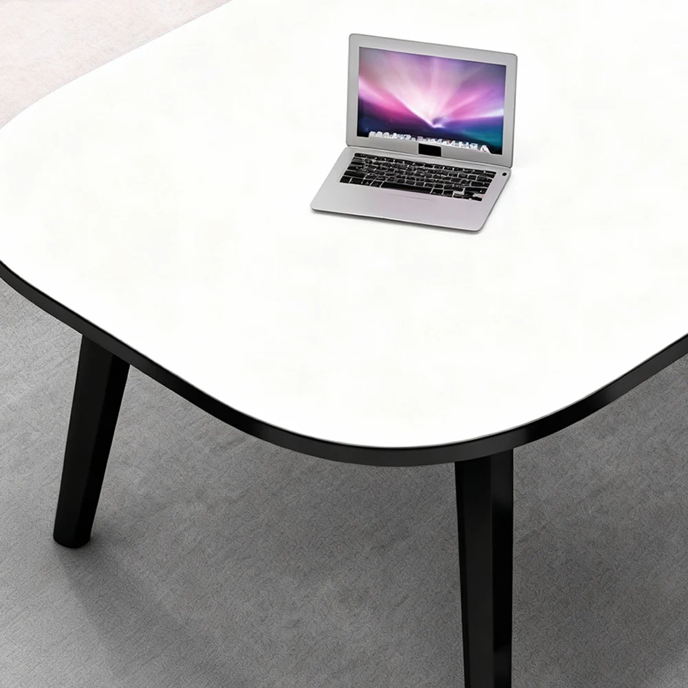 Minimalist Small Oval Conference Table - Office Desk - image 5