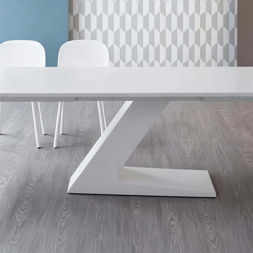 Stylish White Solid Wood Conference Table - Maoters - image 5
