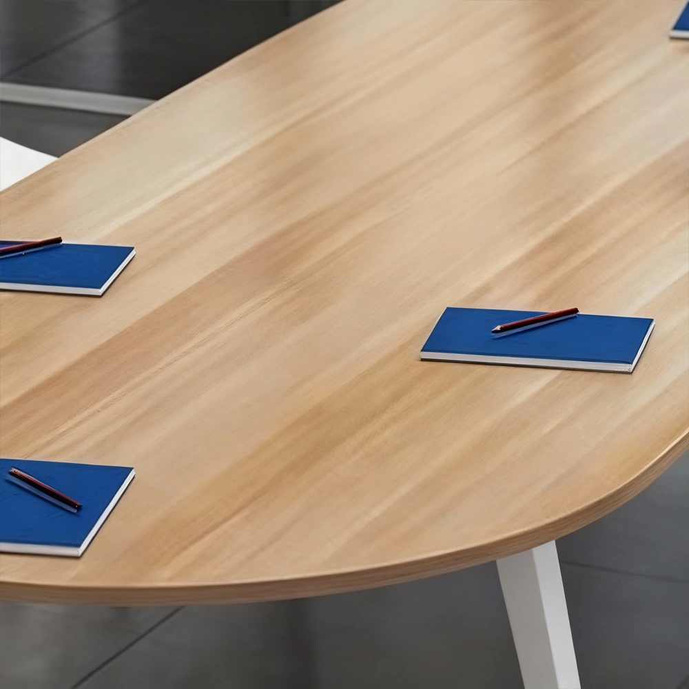 White Oval Conference Table - Maoters - image 4