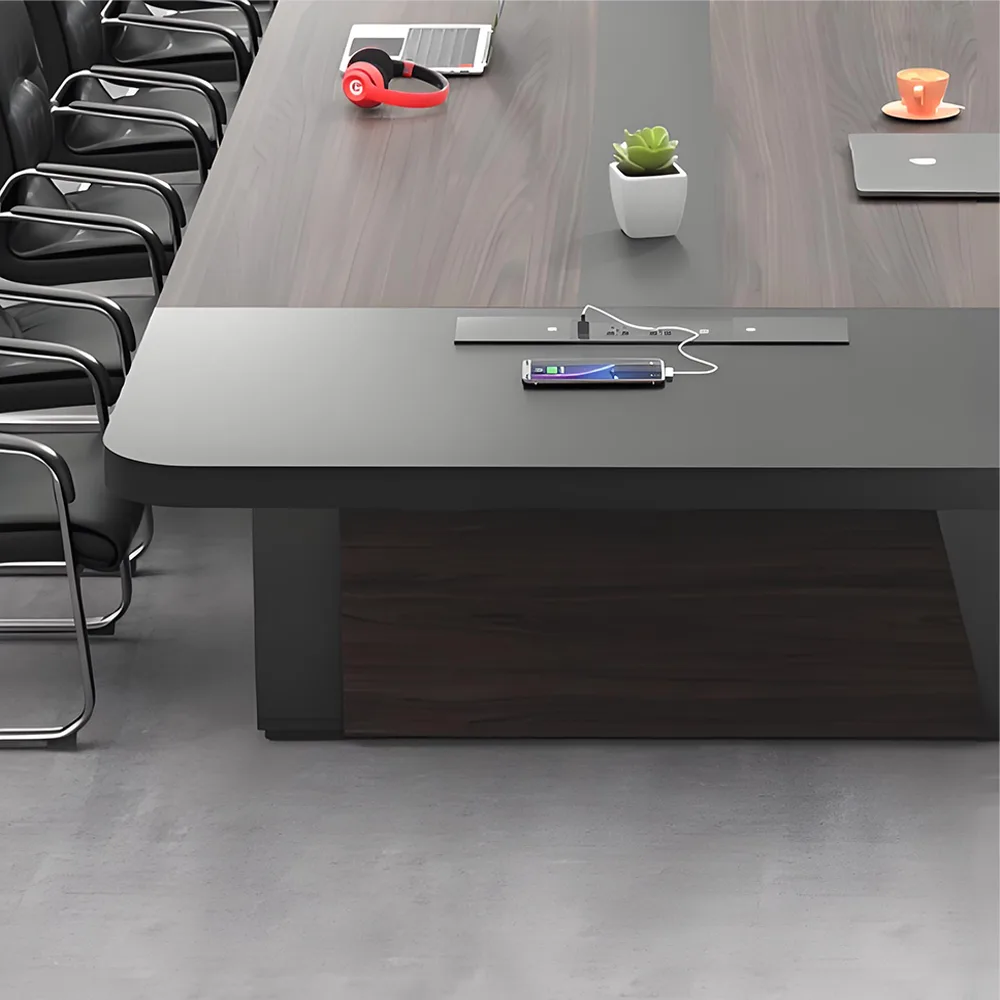 Modern Minimalist Office Conference Table - image 12