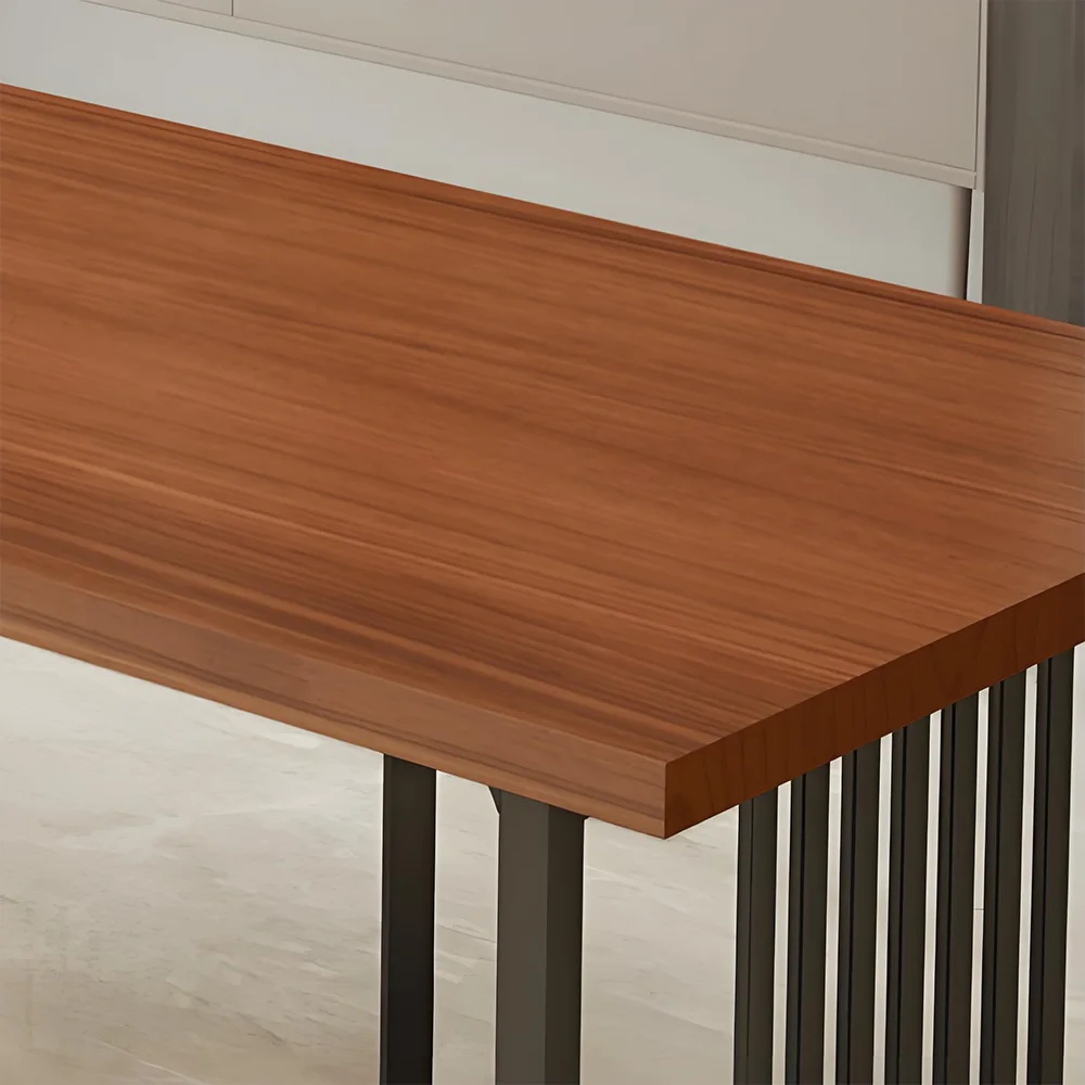 Nordic Modern Solid Wood Conference Table  Industrial Style Office Long Table - image 3