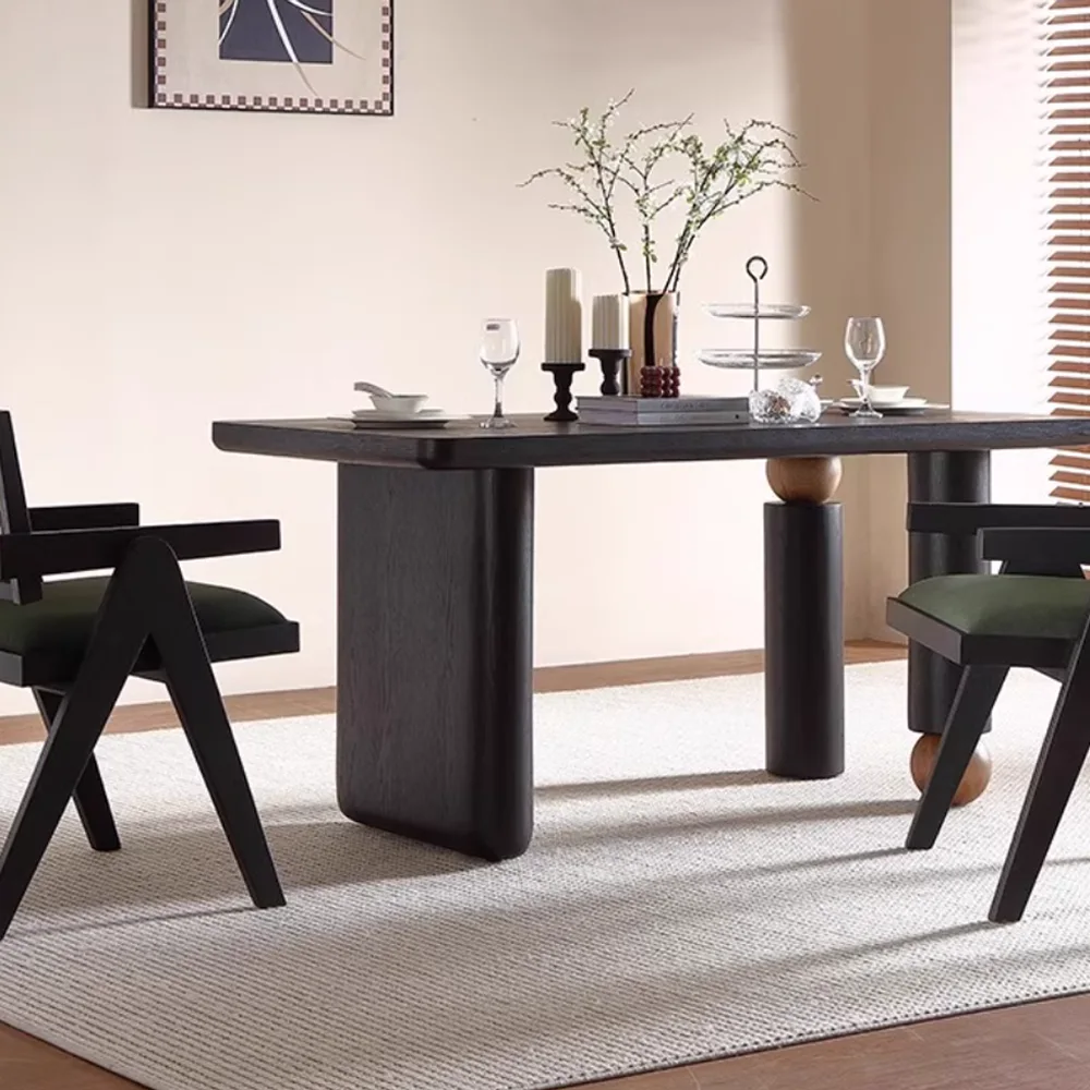Nordic Creative Solid Wood Conference Table - image 4
