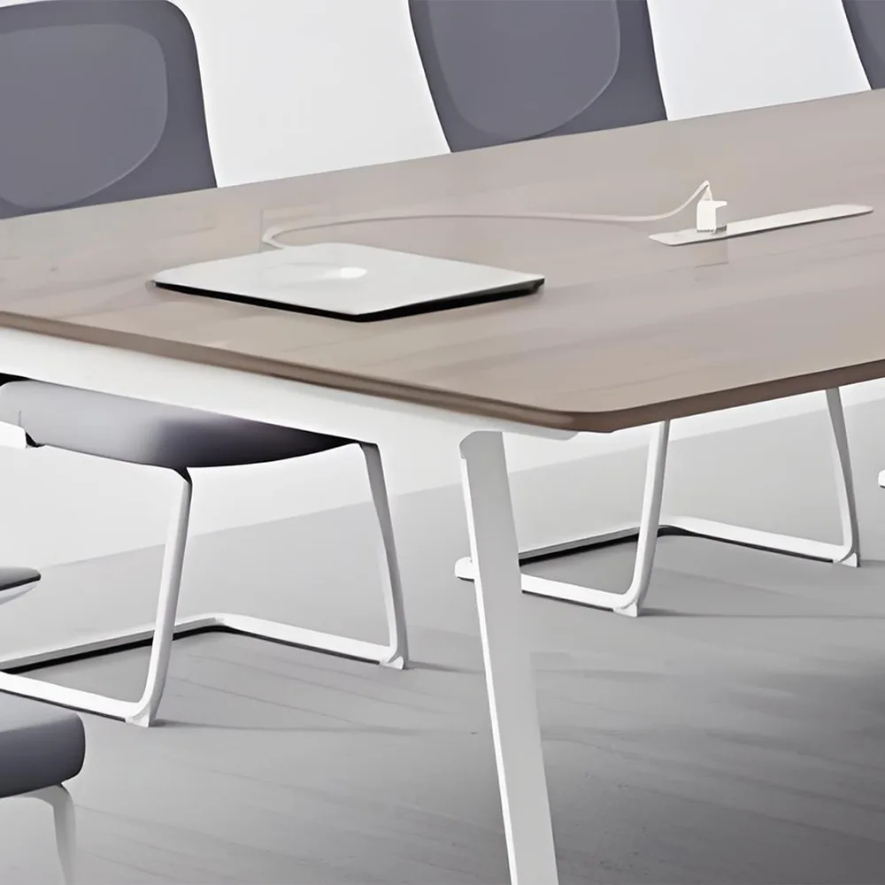 Modern Simplistic Long Conference Table – Office Ready - image 5