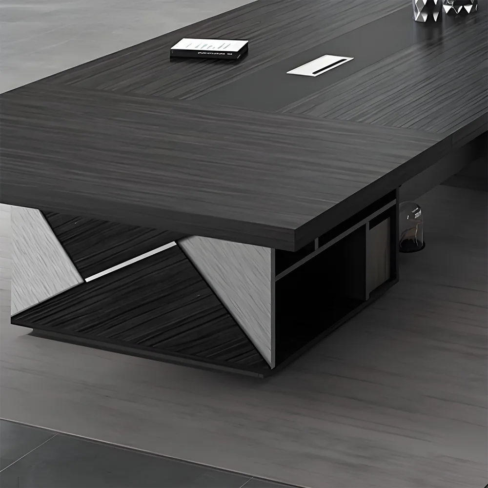 Modern Solid Wood Conference Table - Top Negotiation Choice - image 7
