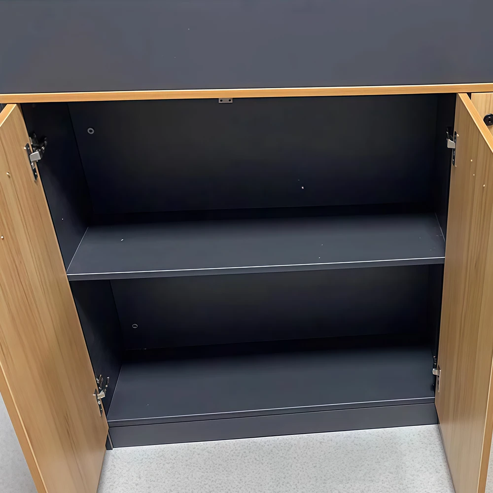 Modern Office Partition Cabinet with Planter - image 4
