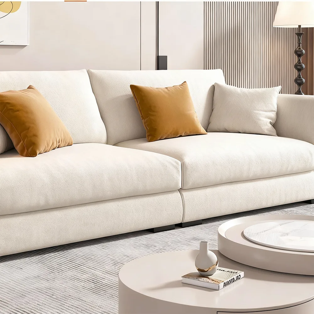 White Upholstered Performance Sofa - Maoters - image 4