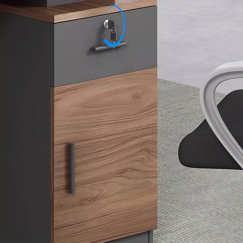 Compact Office Desk &amp; Chair - Simple Design - image 12
