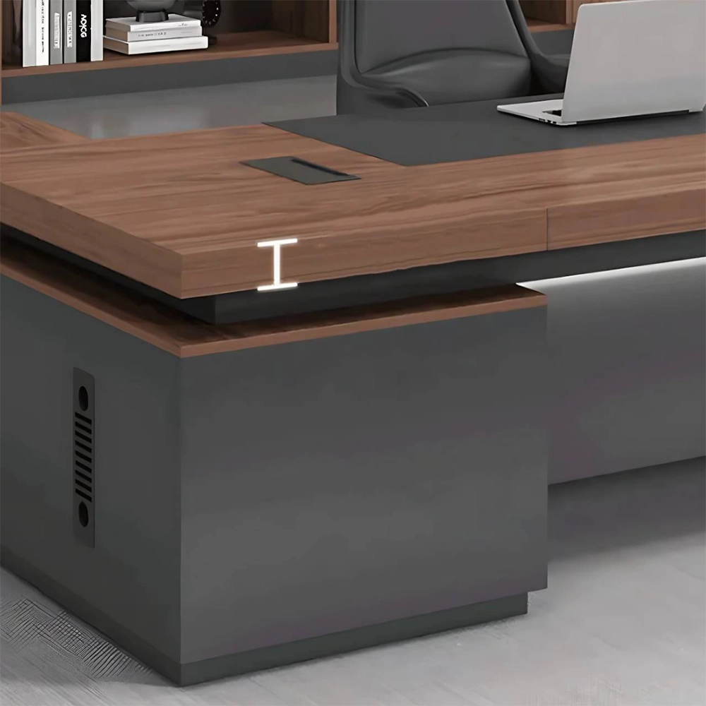 Desk with LED Strip Lighting for Executives - image 12