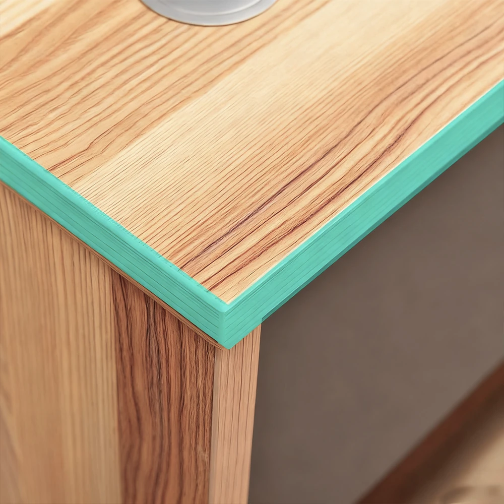 L-Shape Corner Desk Executive Office Desk Computer Table - image 13