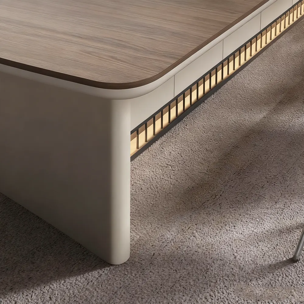 Elite Rectangular Lacquered Conference Table - Maoters - image 5