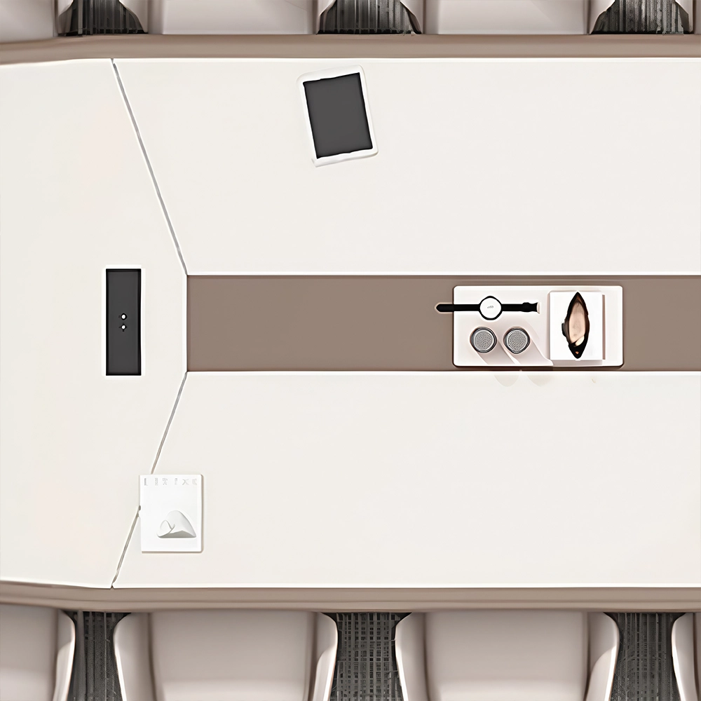 Light Luxury Modern Lacquered Conference Table - image 5