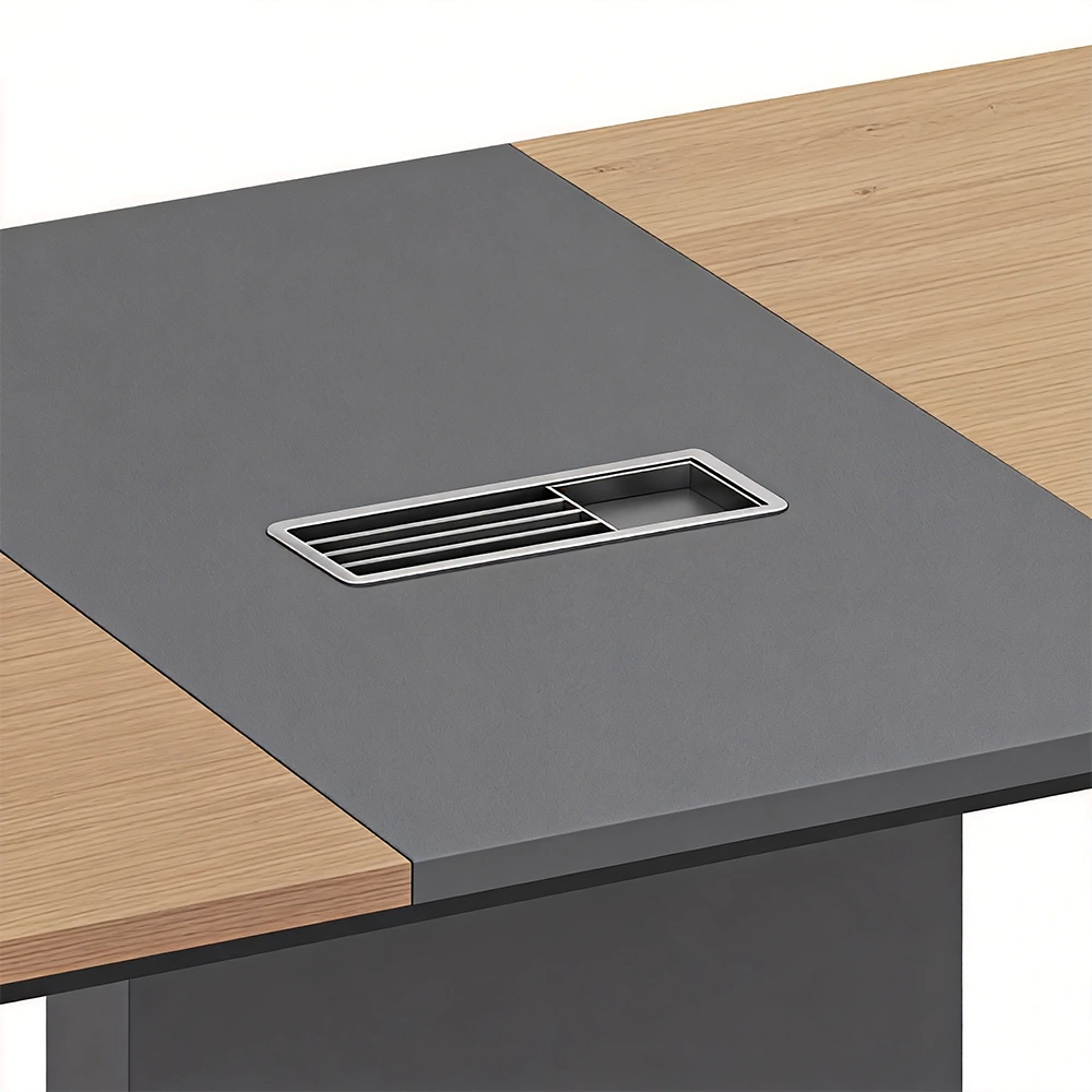 Long Desk for Negotiation - Chic Meeting Table - image 4