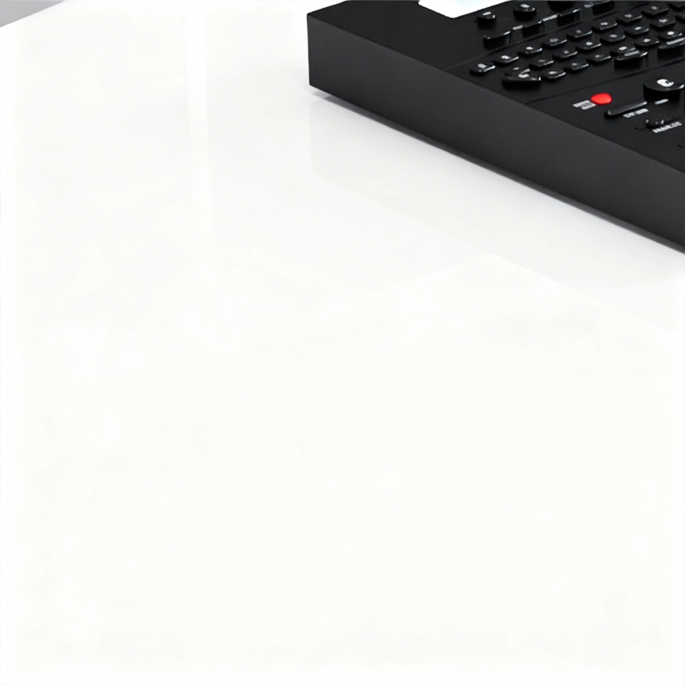 White Oval Small Negotiation Table - image 6