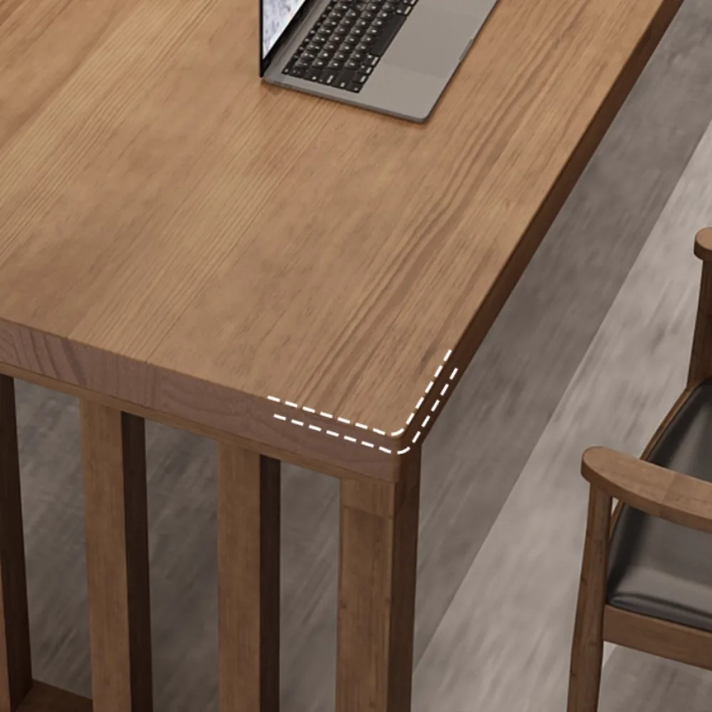 Modern Simple Solid Wood Long Conference Table - Maoters - image 4